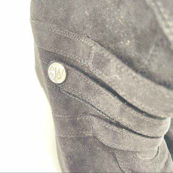 Stuart Weitzman Lana Straps wedge platform bootie boots shoes 5 - Picture 8 of 13